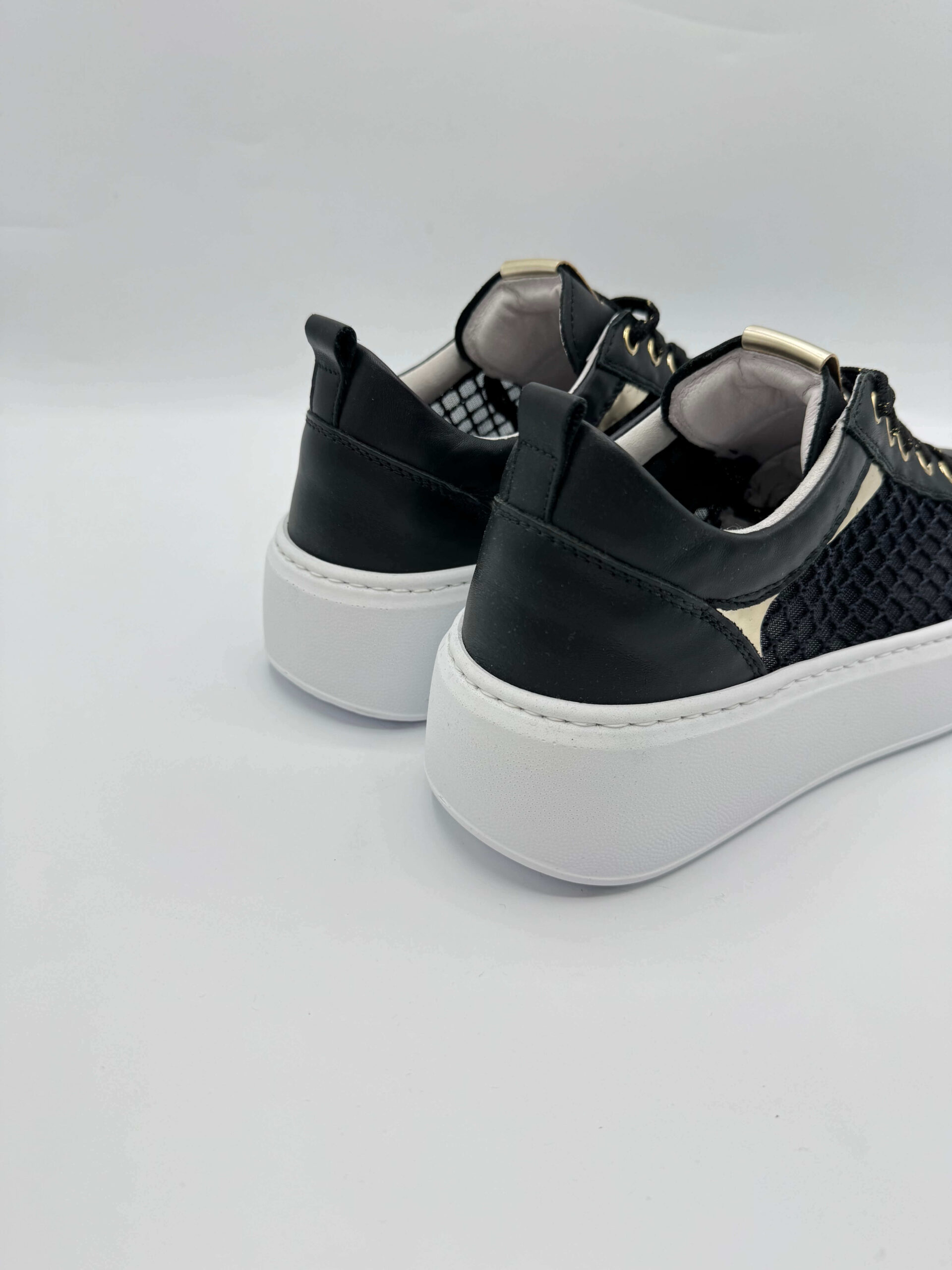 Sneakers Donna Nero Giardini Guanto Nero – Calzature Sportive Eleganti - Foto 3