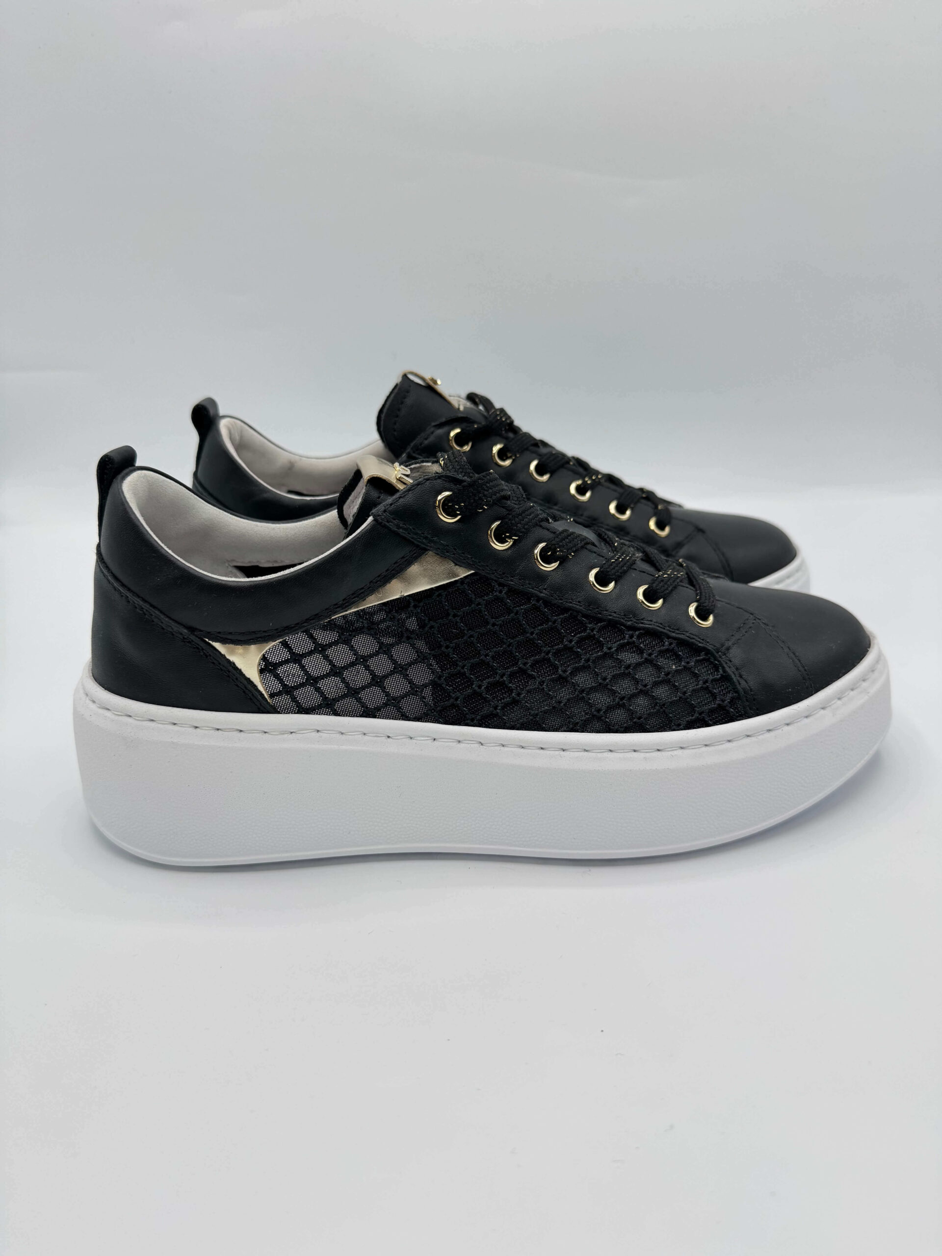 Sneakers Donna Nero Giardini Guanto Nero – Calzature Sportive Eleganti - Foto 4