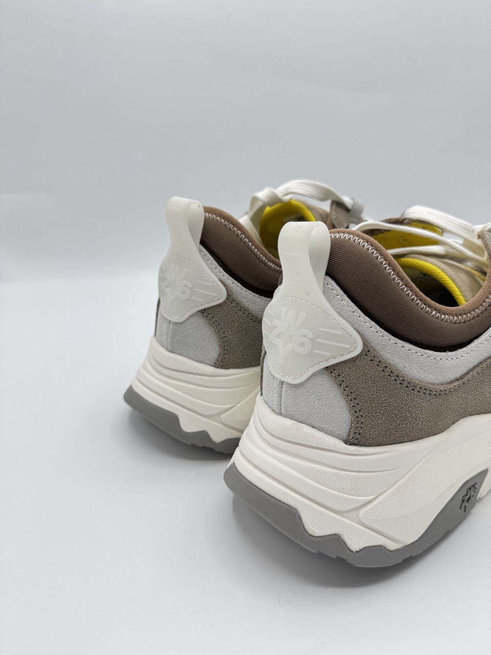Sneakers Uomo W6YZ NEXT Taupe White Chestnut – Calzature Sportive - Foto 4