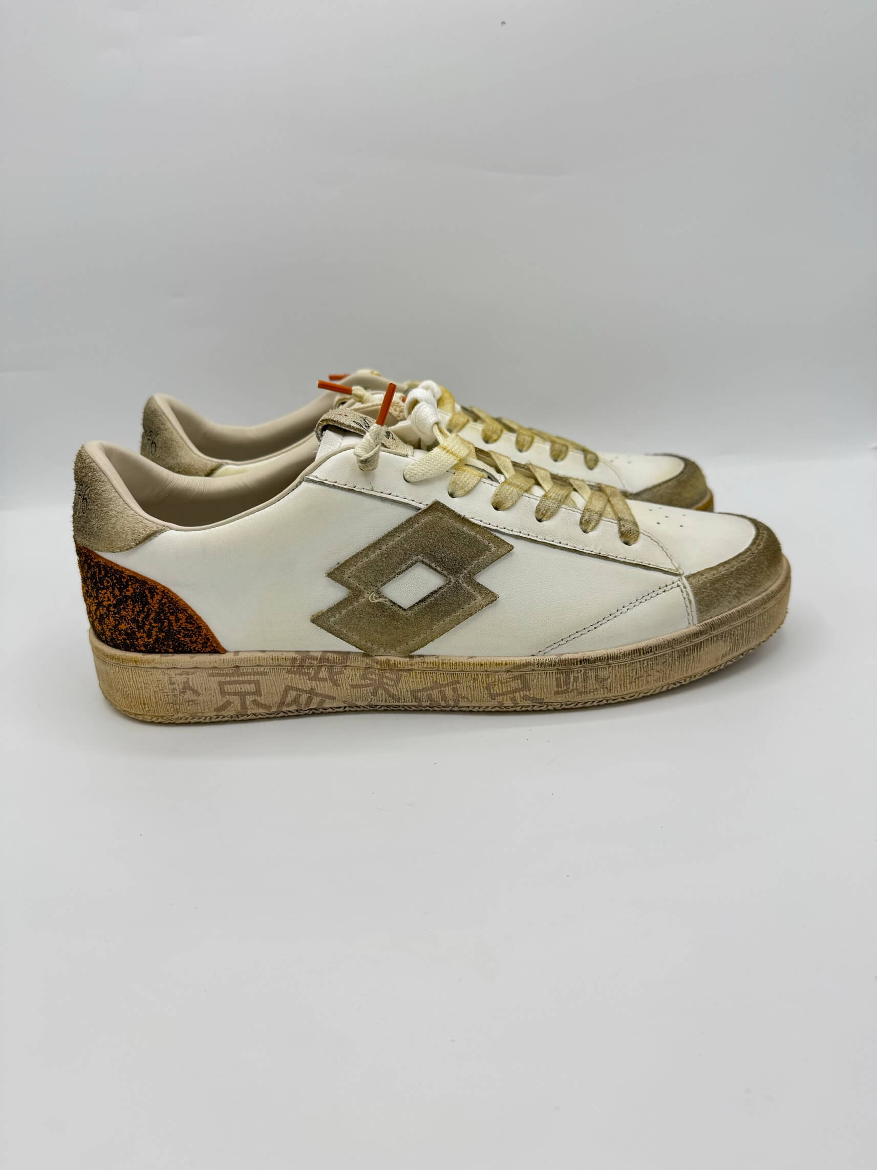 Sneakers Lotto Leggenda 223625 White Rainy Day Marmalade – Scarpe Uomo - Foto 5