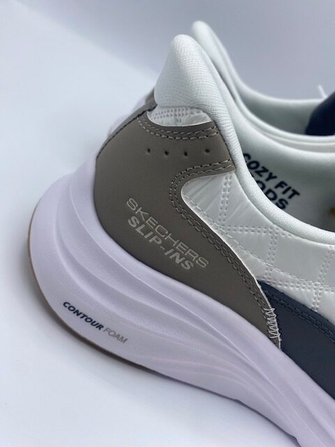 Sneakers Uomo Skechers Bianche – Calzature Sportive Comfort - Foto 2