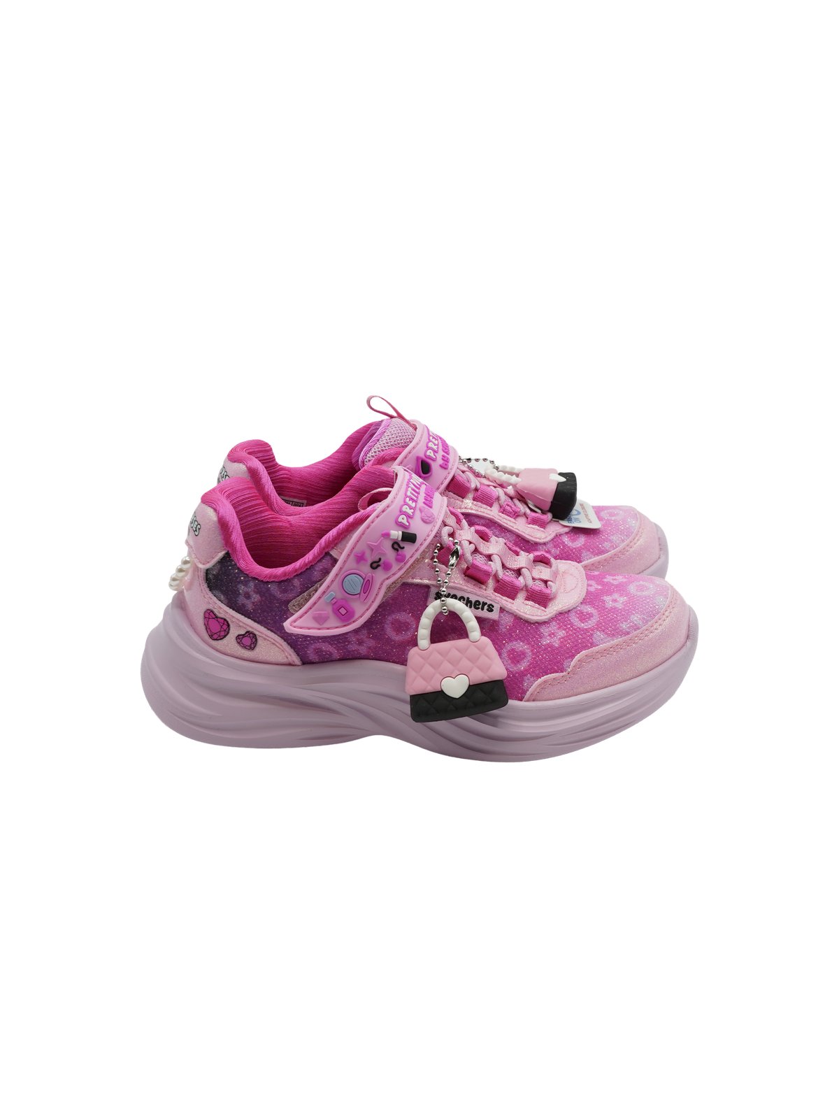 Skechers Power Jams 2.0 Pink Multi - Scarpe Bambina - Foto 2