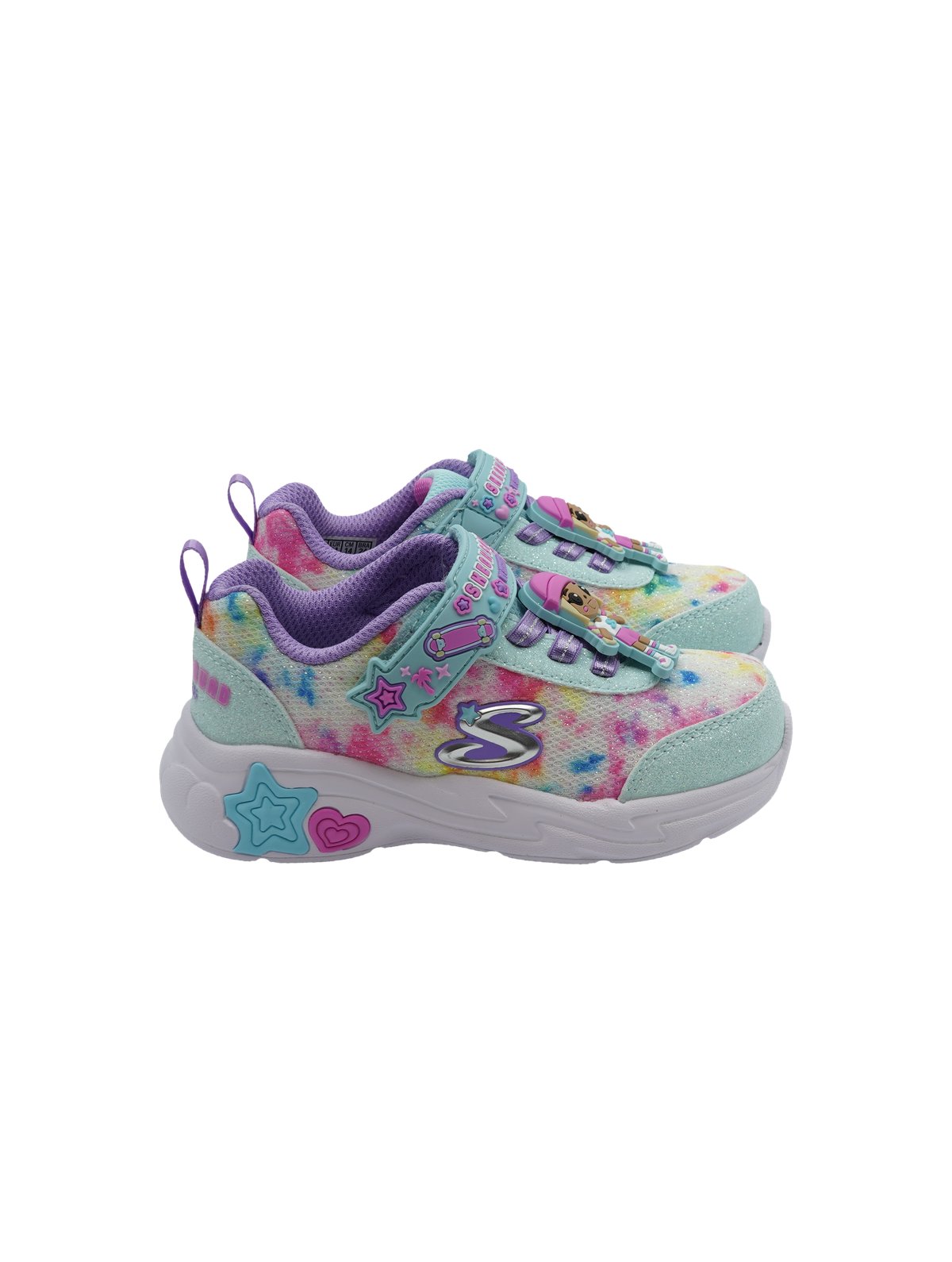 Skechers Skech Squad Sneakers Bambina Mint Multi 302214N/MTMT - Foto 2