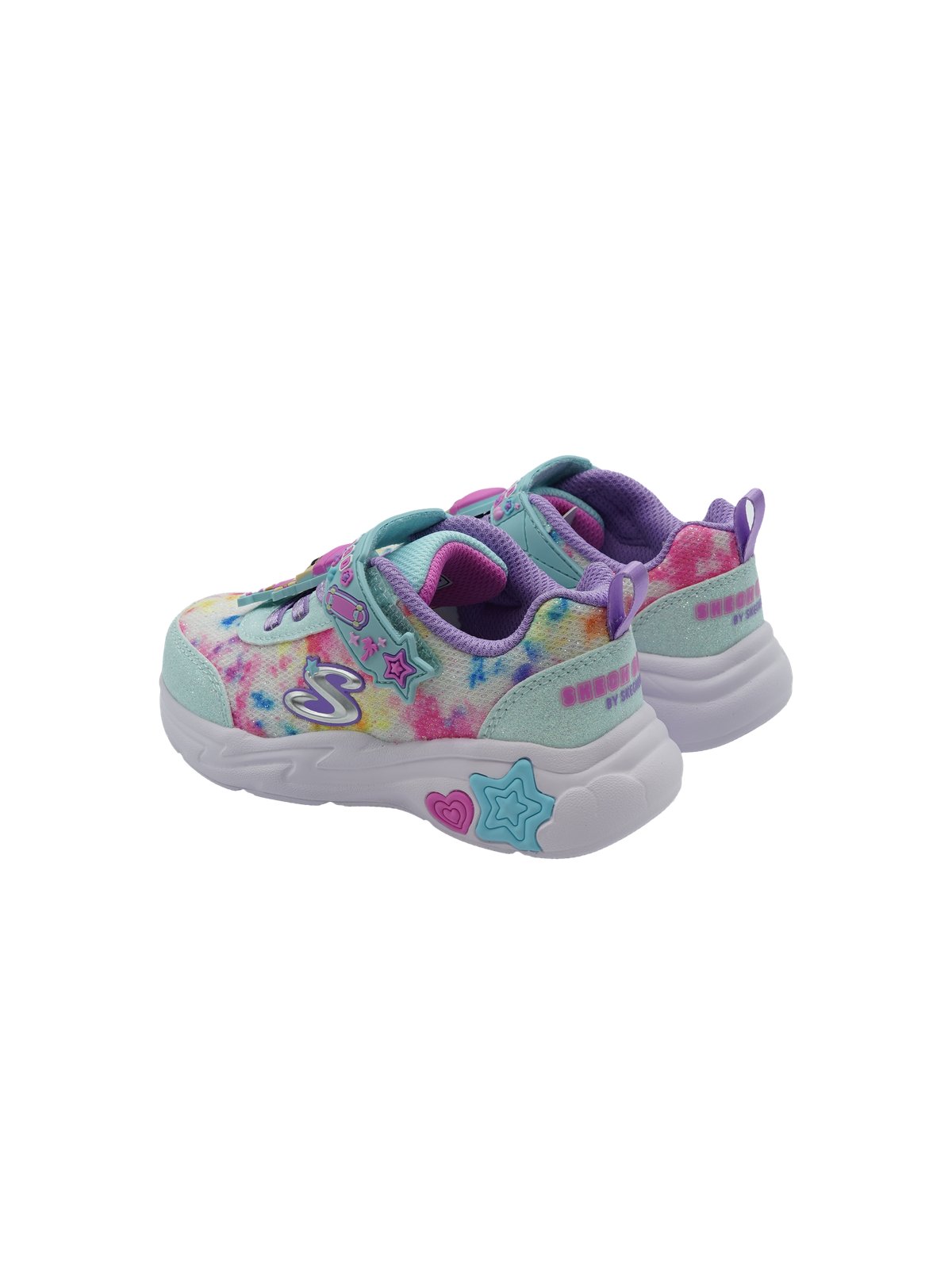 Skechers Skech Squad Sneakers Bambina Mint Multi 302214N/MTMT - Foto 4