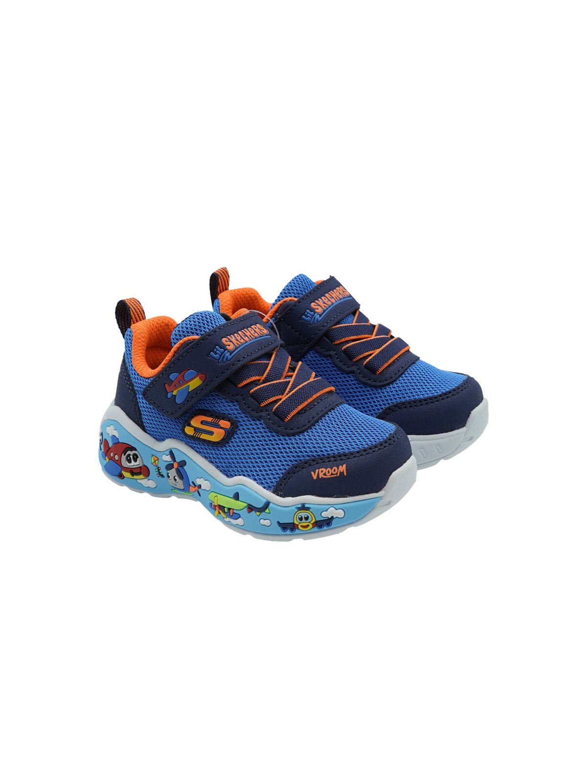 Skechers Play Scene Bambino Blue Navy - Scarpe Bambino