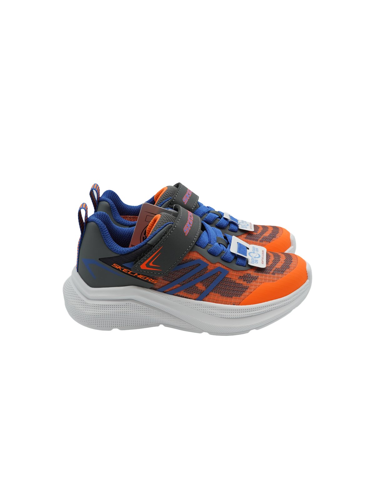 Skechers Micro Spec Velocity Bambino Orange - Sneakers Bambino - Foto 2