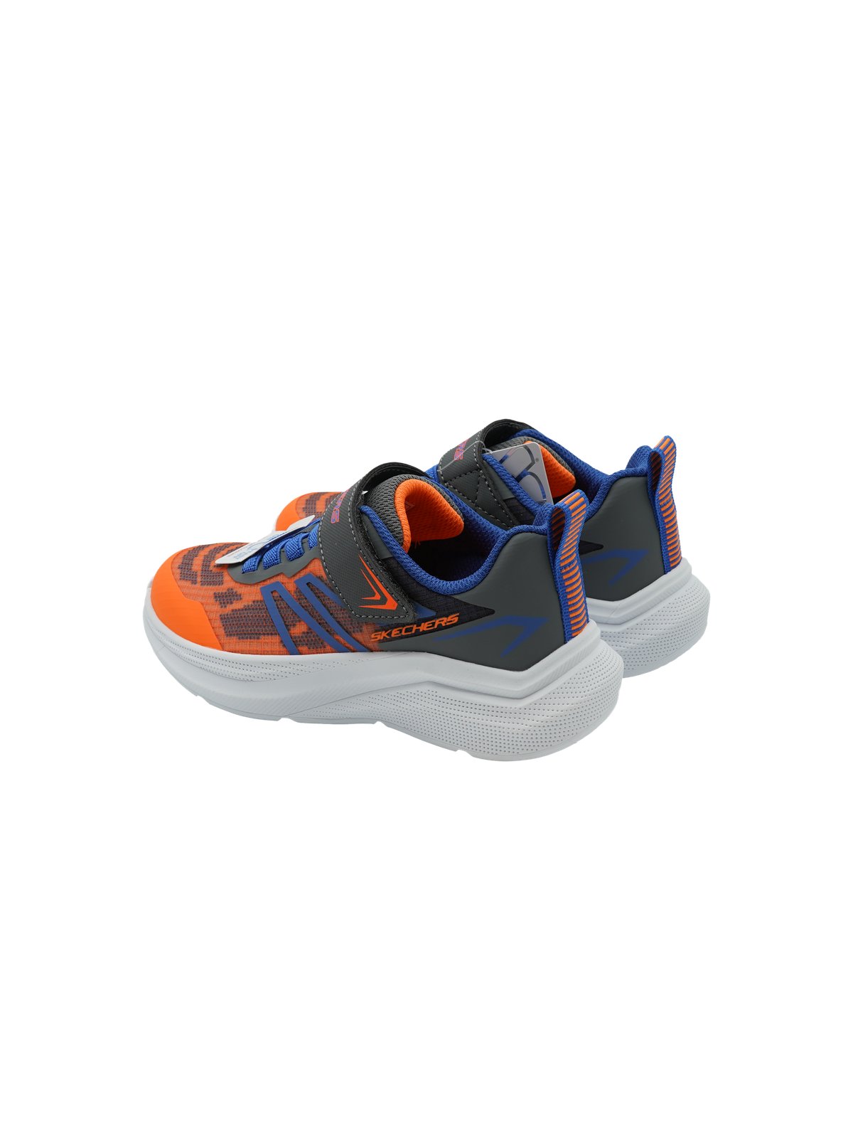 Skechers Micro Spec Velocity Bambino Orange - Sneakers Bambino - Foto 4