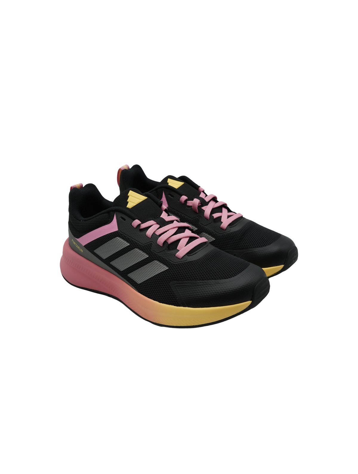Adidas Run Falcon 5ELC Junior Nero Rosa - Sneakers Running