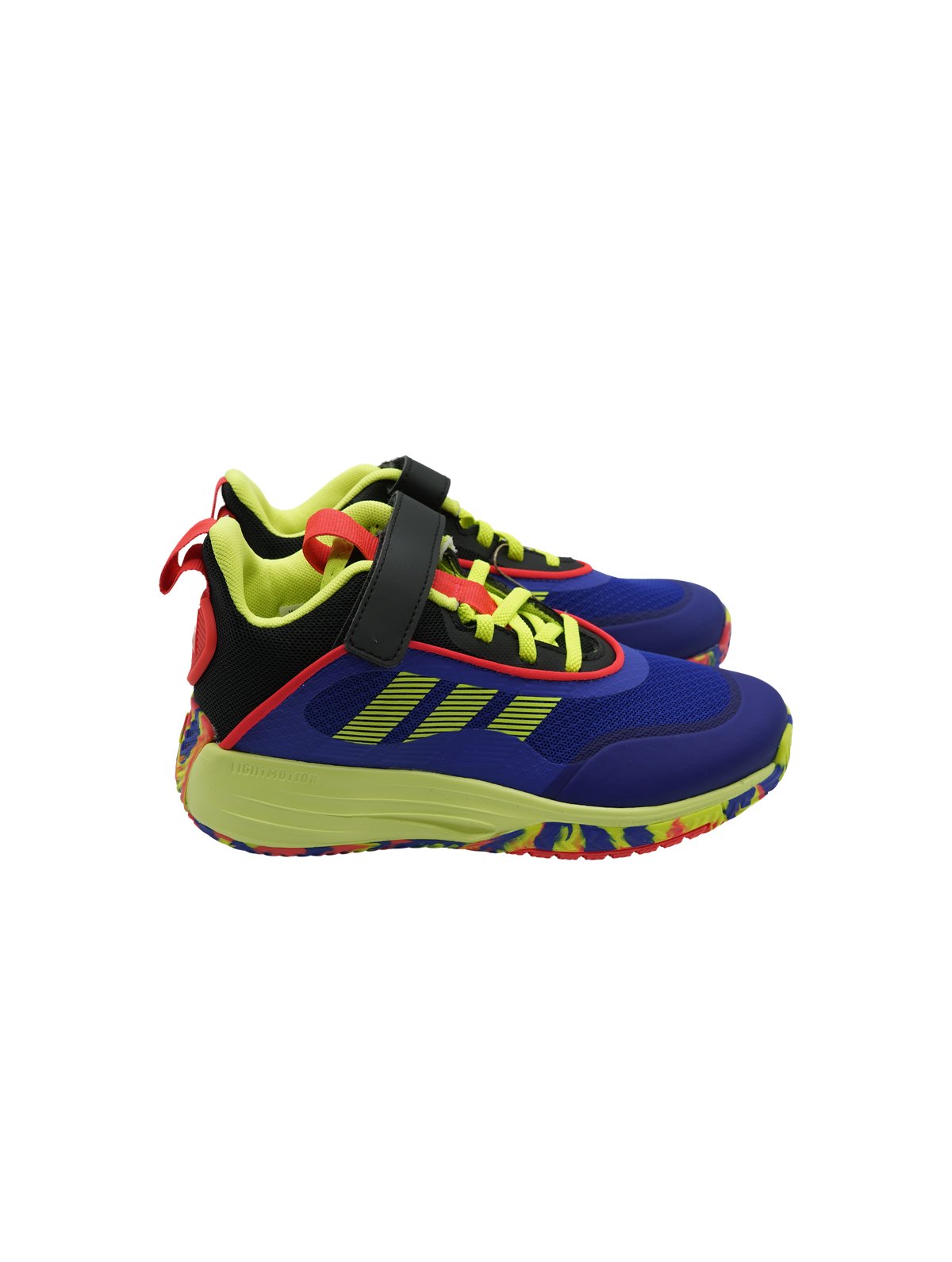 Adidas Own The Game 3.0 K Scarpe Basket Junior Blu Giallo - Foto 2