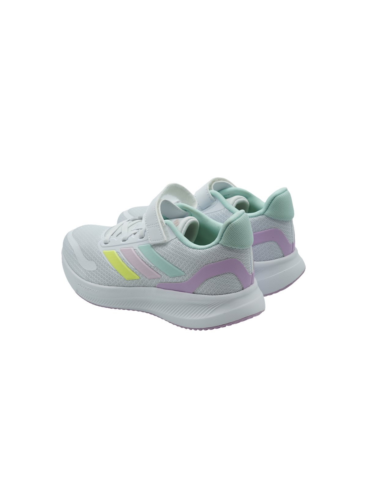 Adidas Run Falcon 5ELC Junior Yellow Purple - Sneakers Running - Foto 4