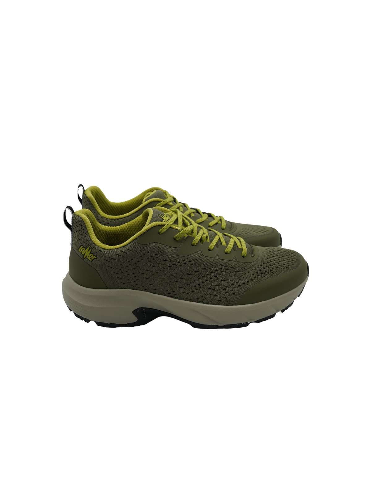 Lomer Phoenix Green - Scarpe Outdoor Verde Militare Uomo - Foto 2