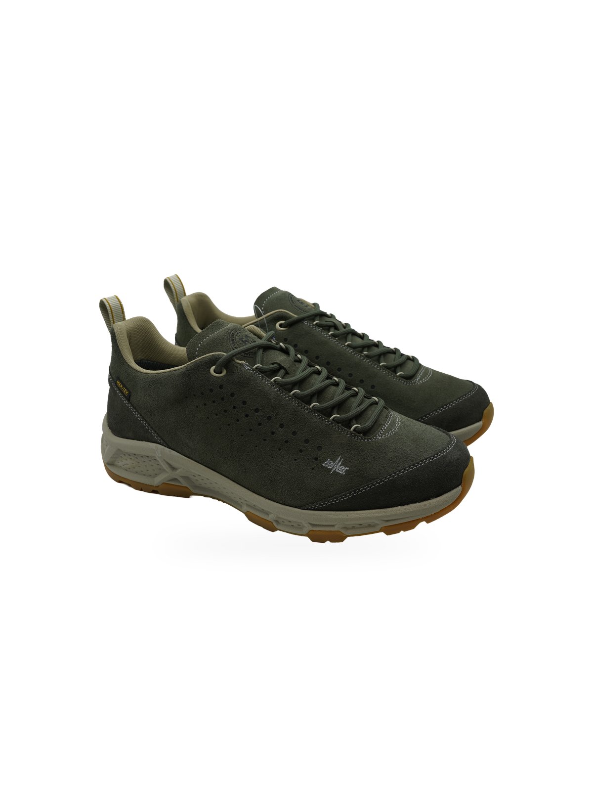 Lomex Levico MTX 6538 - Sneakers Verdi Waterproof Uomo