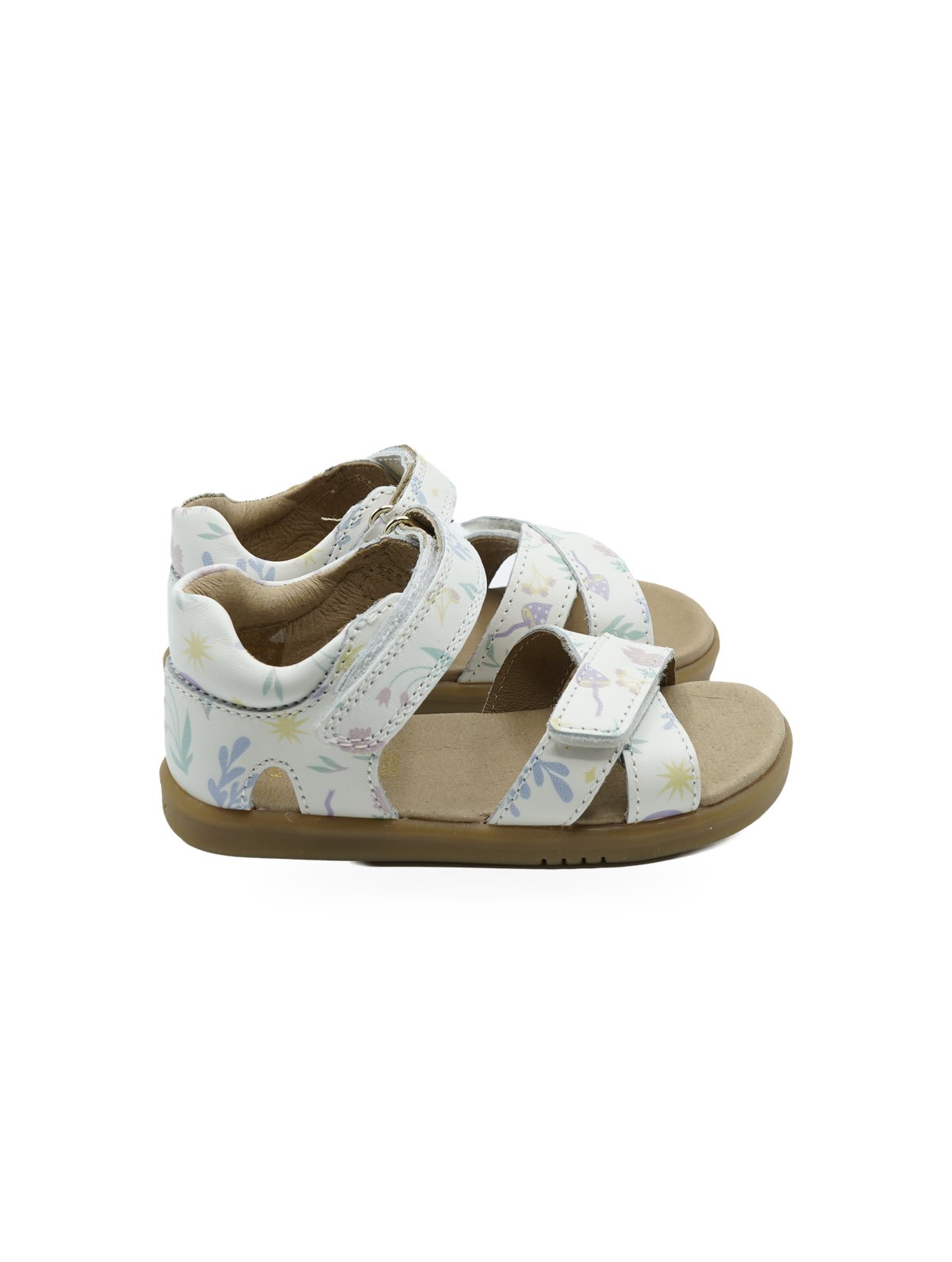 Bobux IWFLORA Sandali Bambina White Floral BQ10675W54LE220 - Foto 2