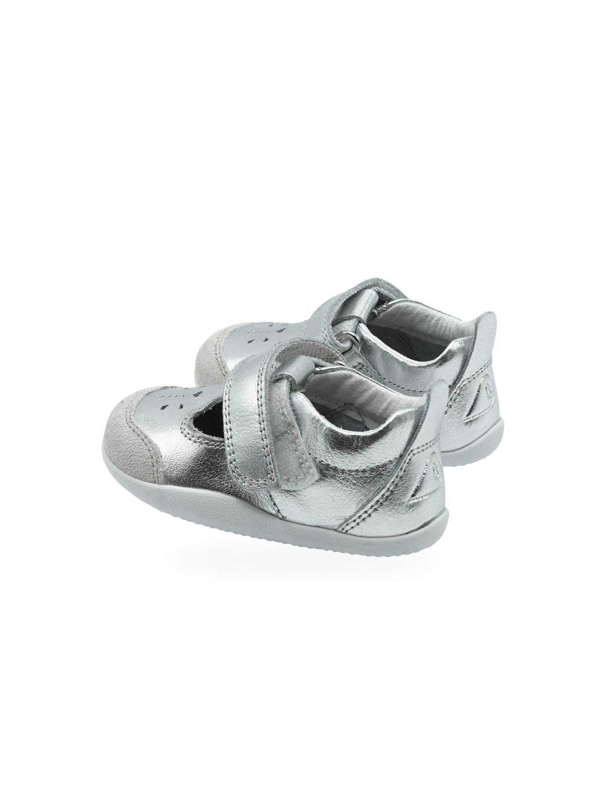 Bobux Scarpine Primi Passi Silver Velcro Bambina IXPRUE - Foto 4