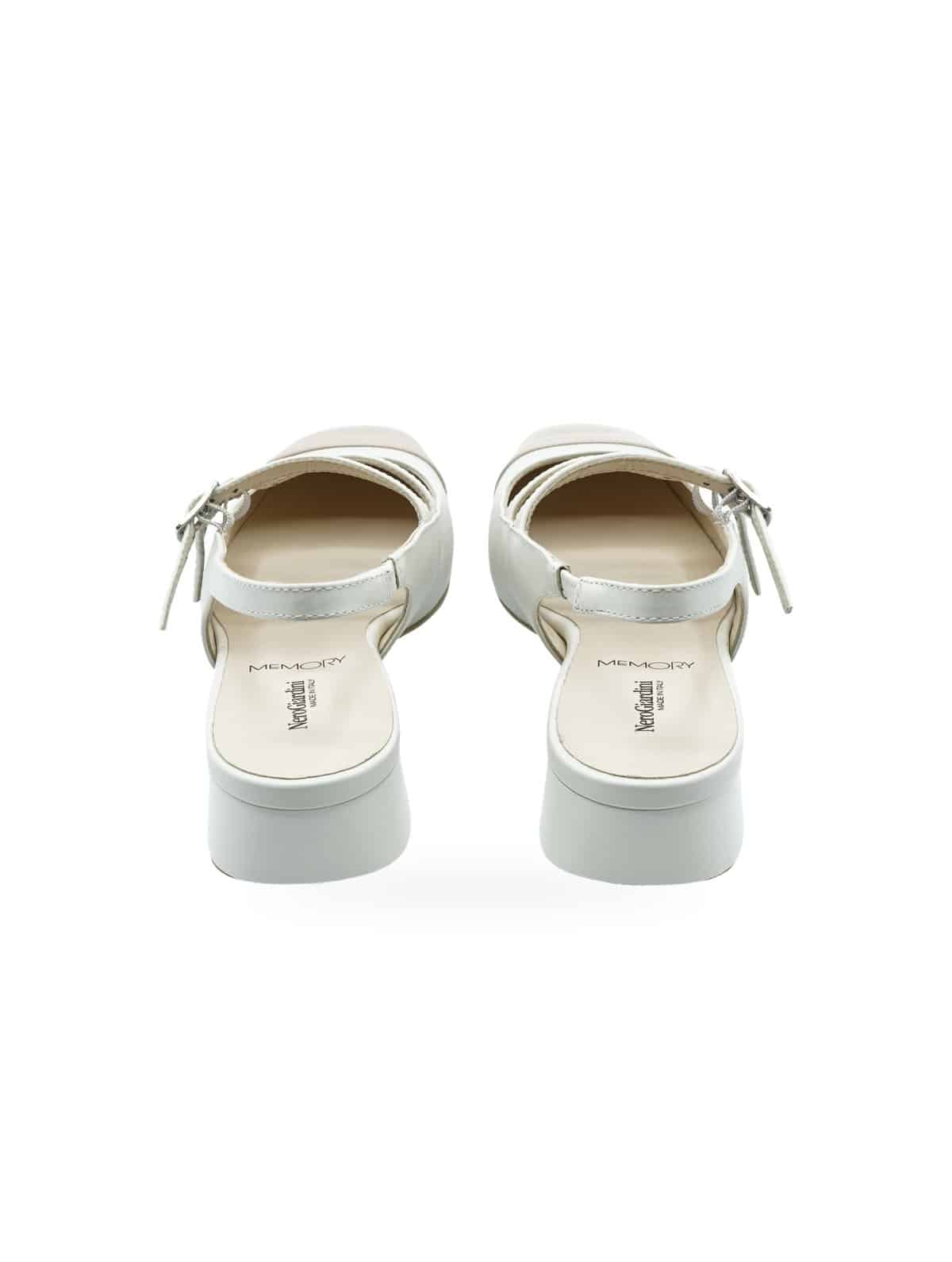 Nero Giardini Armenia E61552D Décolleté Slingback Cipria Pelle - Foto 3