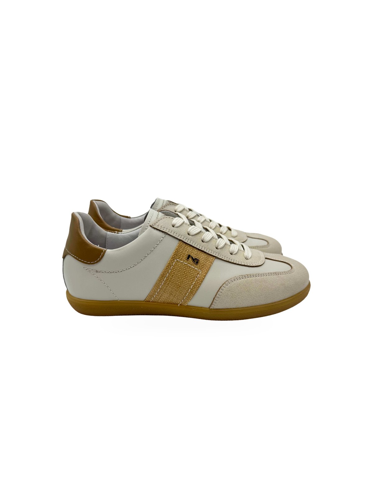 Nero Giardini Interceptor Ivor Sneakers Donna Avorio Pelle - Foto 2