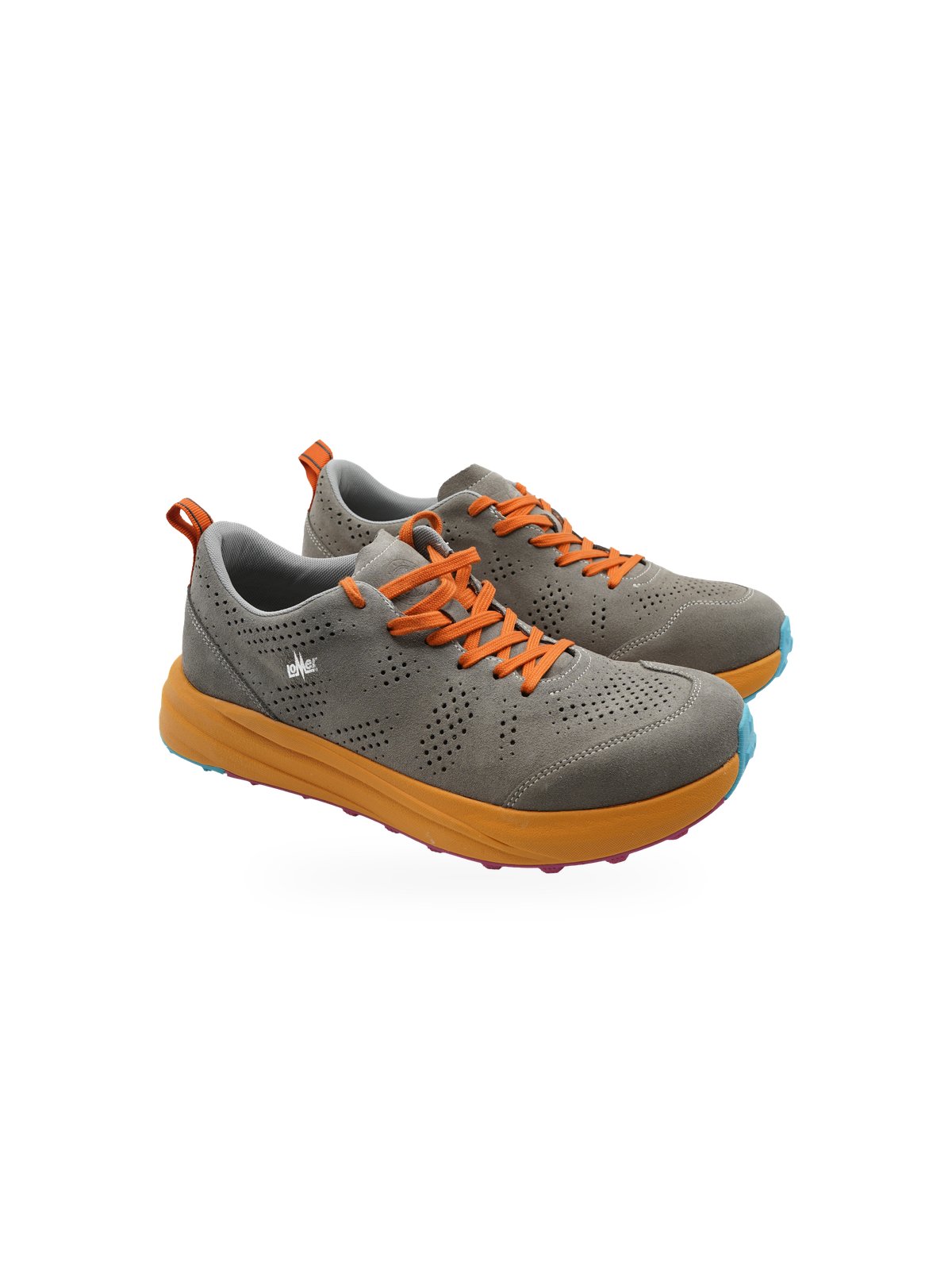 Lomer Vitality Fit Air Taupe - Sneaker Donna in Pelle