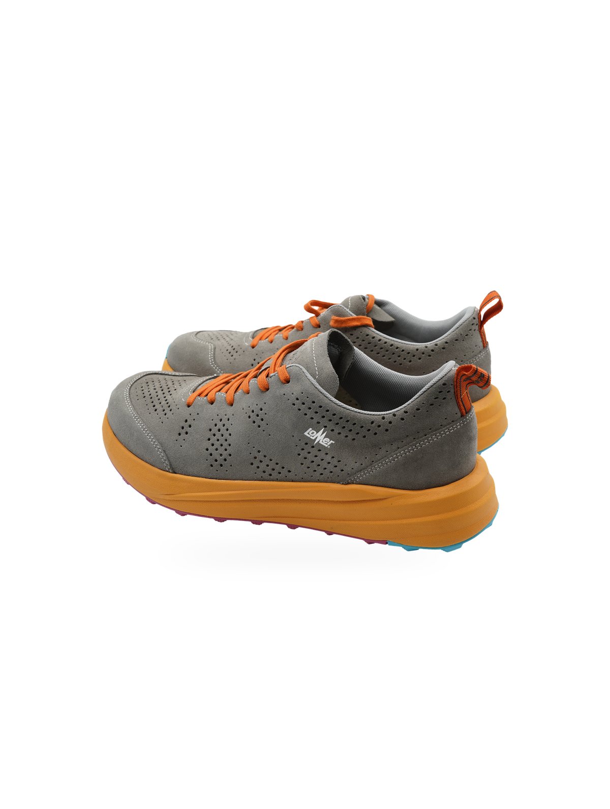 Lomer Vitality Fit Air Taupe - Sneaker Donna in Pelle - Foto 5