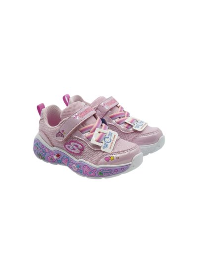 Skechers Fun Squad Light Pink Multi – Sneakers Bambina