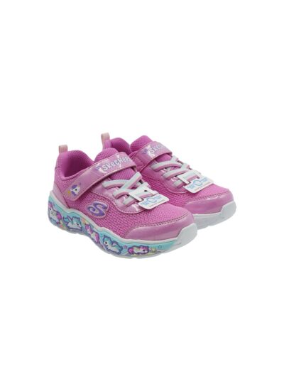 Skechers Fun Squad Pink Multi – Sneakers Colorate Bambina