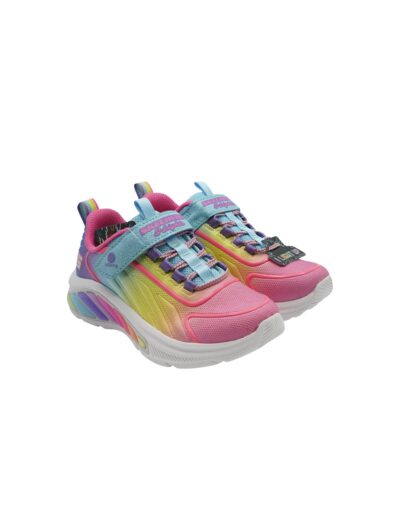 Skechers Rainbow Cruisers Bambina Turquoise Multi – Sneakers Bambina