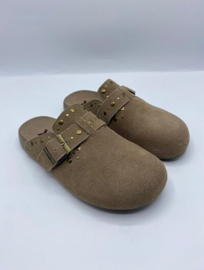 Ciabatte Donna XTi Boston Beige con Borchie – 2115788/080