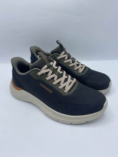 Sneakers Uomo Skechers Verde Militare 211369 – Comfort e Stile