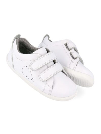 Sneakers Bimbo Bobux 640510 Bianche – Calzature Prima Infanzia