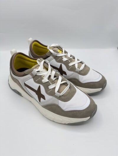 Sneakers Uomo W6YZ NEXT Taupe White Chestnut – Calzature Sportive
