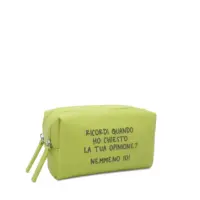 Trousse Le Pandorine - Pillole con scritta colore lime