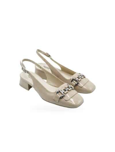 Nero Giardini Slingback Cipria Vernice 8051572734253