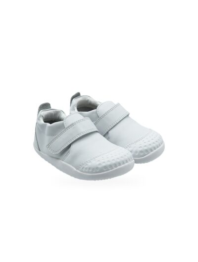 Bobux XPGO Scarpe Primi Passi Bianche con Strappo Bambina
