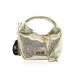 MBRC Borsa Mano Rettile Platino - Eleganza Metallica Donna