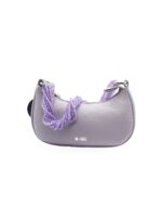 MBRC Gemma Ovale Brillante Borsa Glicine con Perline