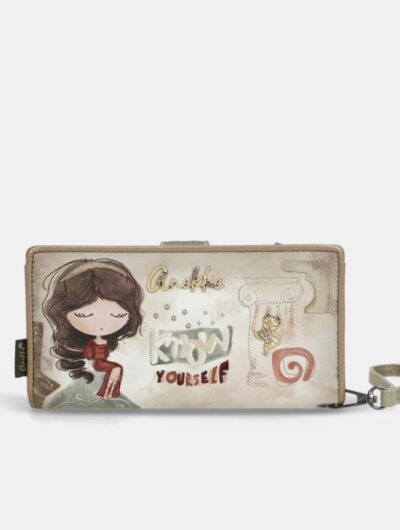 Portafoglio Donna Anekke – Accessorio Boho Chic con Stampe Originali